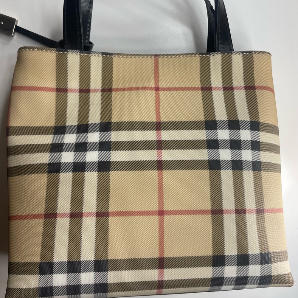 Classic Beige Burberry Plaid Women's Bag